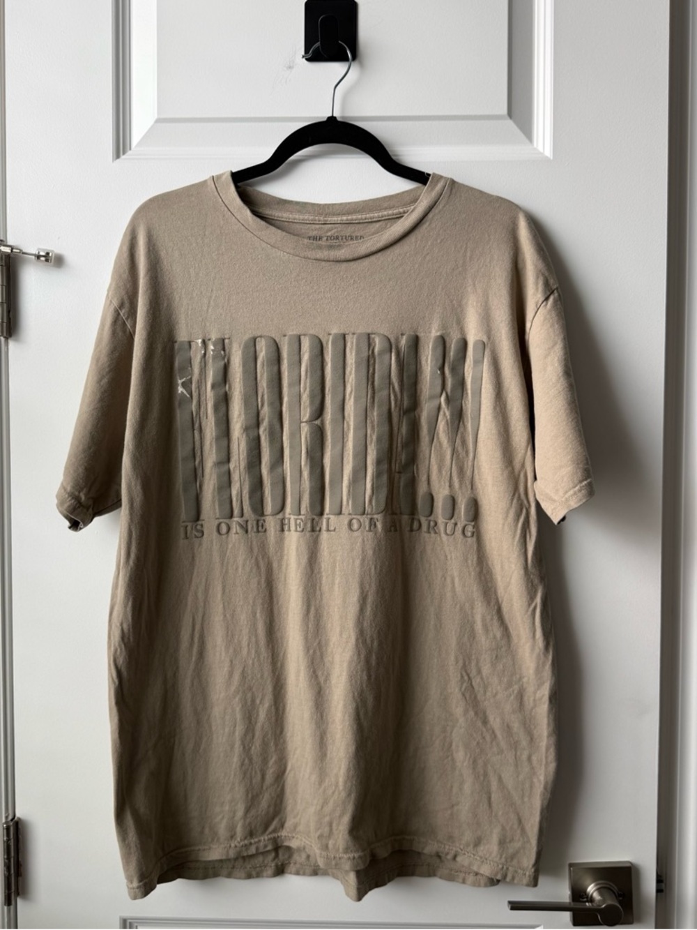 Official Taylor Swift Tortured Poets Department Shirt Beige Graphic Tee TTPD Era